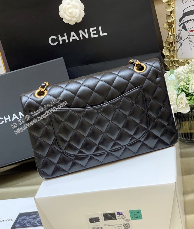 Chanel專櫃全新至尊版本CF鏈條斜挎女包 香奈兒A01112經典原廠皮手袋中號口蓋包 djc6798